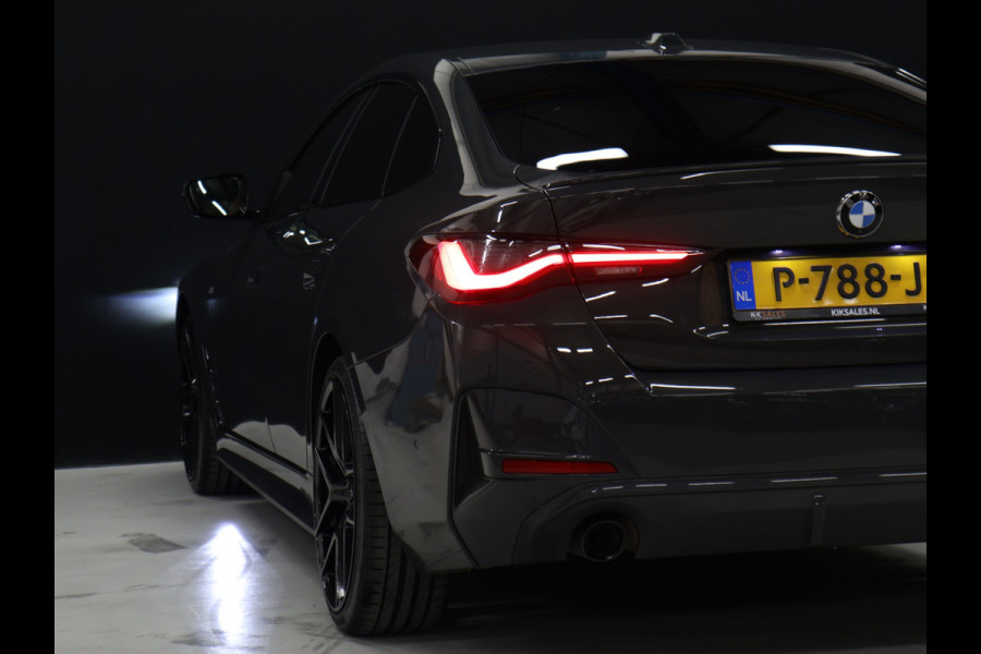 BMW 4 Serie Gran Coupé 420i Business Edition Plus M Sport [SCHUIFKANTELDAK, MEMORY SEATS, STUURVERWARMING, STOELVERWARMING, DRAADLOZE LADER, CAMERA, ADAPTIVE CRUISE, PDC 360, CLIMATE, NIEUWSTAAT]