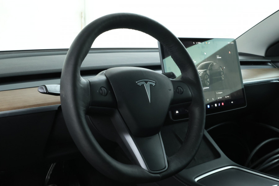 Tesla Model 3 Long Range AWD 75 kWh 91% soh Leer panorama, Climate