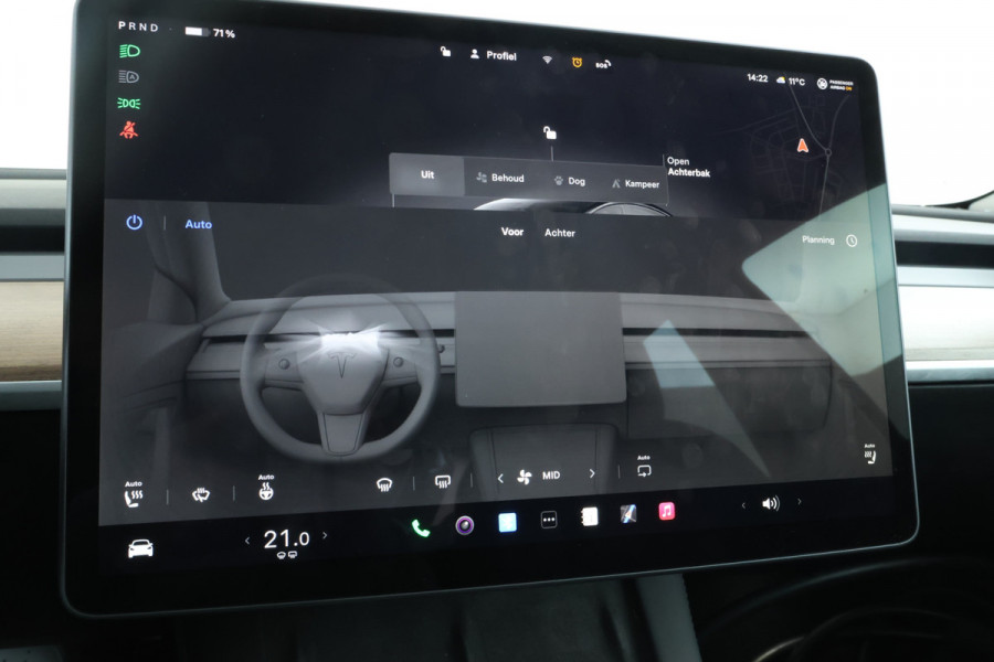 Tesla Model 3 Long Range AWD 75 kWh 91% soh Leer panorama, Climate