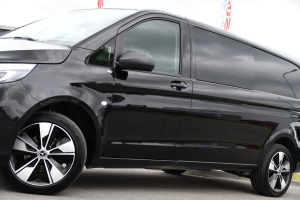 Mercedes-Benz Vito 116 CDI L3 DC Black Edition Cruise, Camera, Carplay, LED, 164pk, Leder, Stoelverwarming, Multimedia, Uniek!