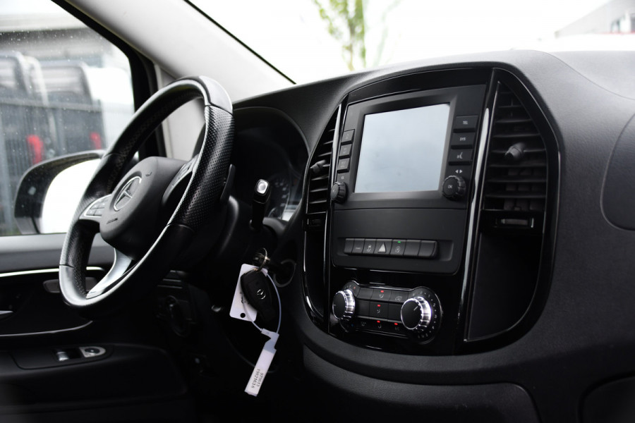 Mercedes-Benz Vito 116 CDI L3 DC Black Edition Cruise, Camera, Carplay, LED, 164pk, Leder, Stoelverwarming, Multimedia, Uniek!