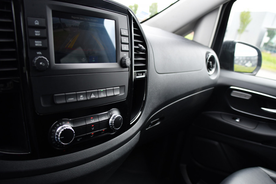 Mercedes-Benz Vito 116 CDI L3 DC Black Edition Cruise, Camera, Carplay, LED, 164pk, Leder, Stoelverwarming, Multimedia, Uniek!