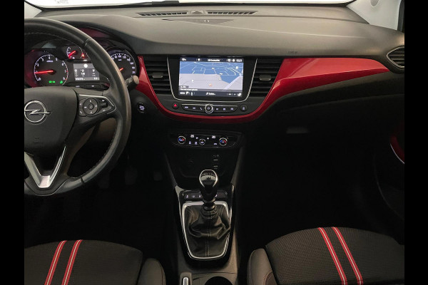 Opel Crossland 1.2 Turbo GS Line PANORAMADAK CLIMATE AIRCO 17 INCH LMV SPORT/COMFORTSTOELEN APPLE CARPLAY CRUISE