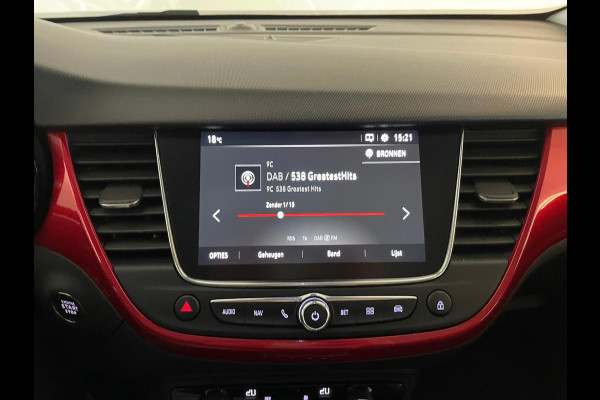 Opel Crossland 1.2 Turbo GS Line PANORAMADAK CLIMATE AIRCO 17 INCH LMV SPORT/COMFORTSTOELEN APPLE CARPLAY CRUISE