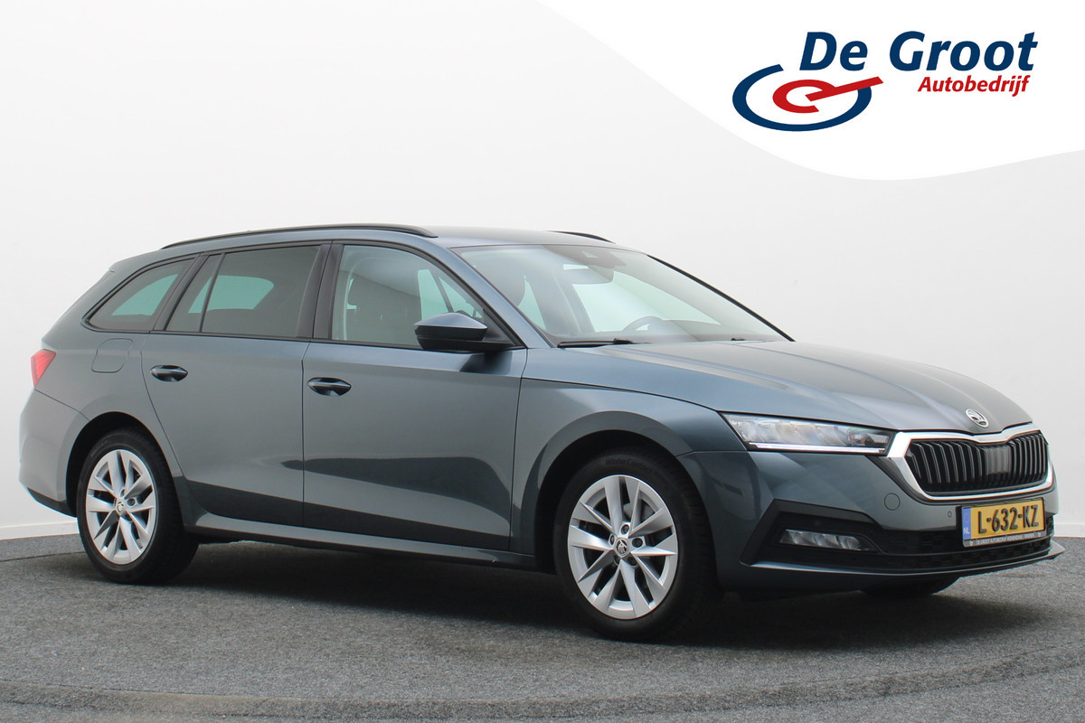 Škoda Octavia Combi 1.5 e-TSI Business Edition Virtual Cockpit, Apple Carplay, Cruise, LED, Climate, Trekhaak, 17''