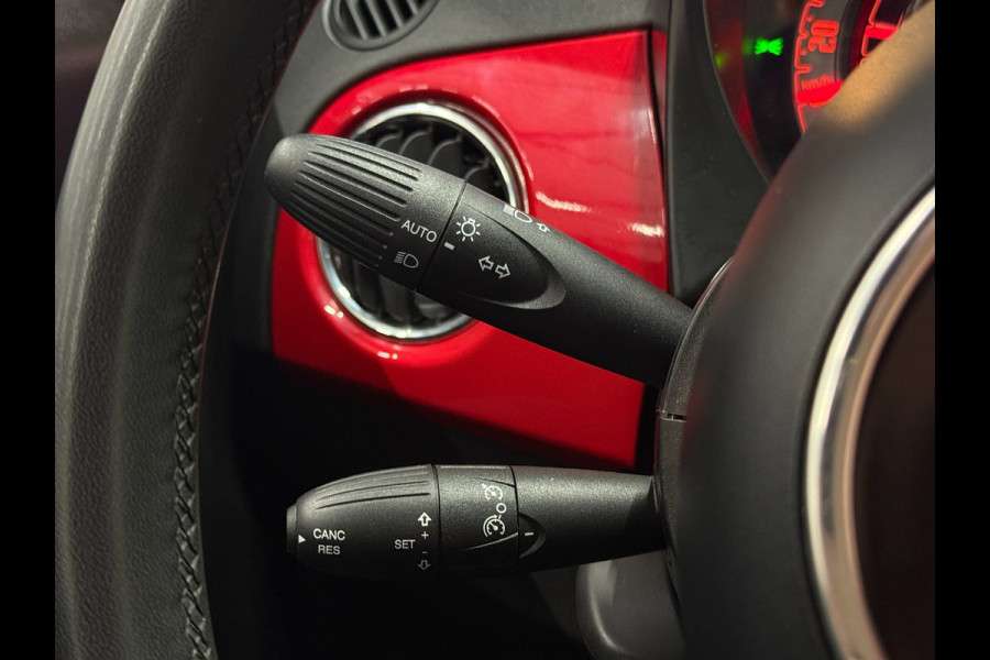 Fiat 500 1.0 Hybrid Club Cruise Led Navi Carplay Airco Sportstoelen Leder