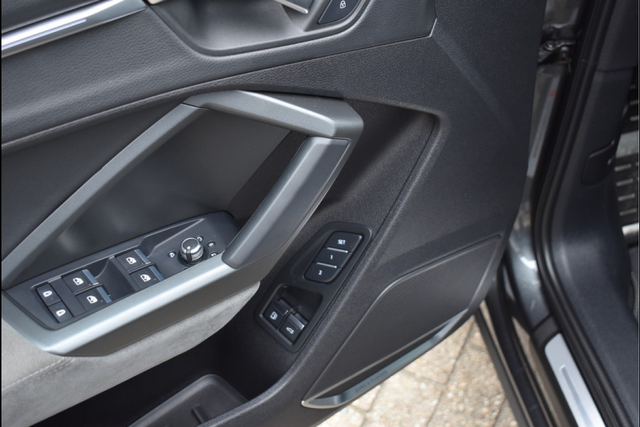 Audi Q3 45 TFSI e S-Line 245 Pk Pano Memory Sfeer Matrix 360 Camera ACC Keyless Vol Lederen Sportstoelen 20 Inch
