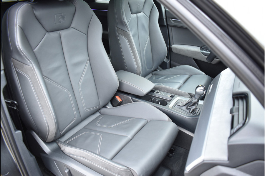 Audi Q3 45 TFSI e S-Line 245 Pk Pano Memory Sfeer Matrix 360 Camera ACC Keyless Vol Lederen Sportstoelen 20 Inch