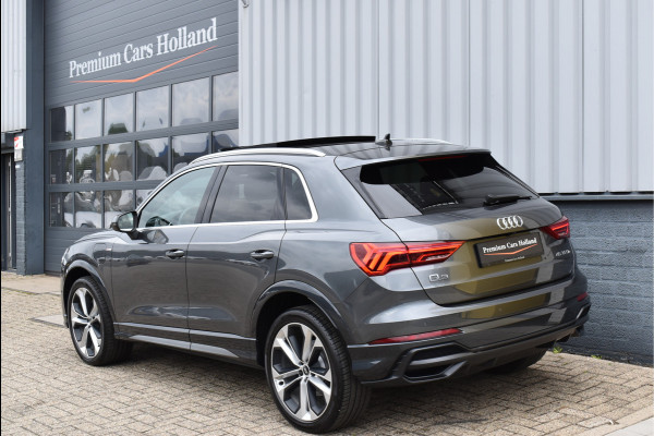 Audi Q3 45 TFSI e S-Line 245 Pk Pano Memory Sfeer Matrix 360 Camera ACC Keyless Vol Lederen Sportstoelen 20 Inch