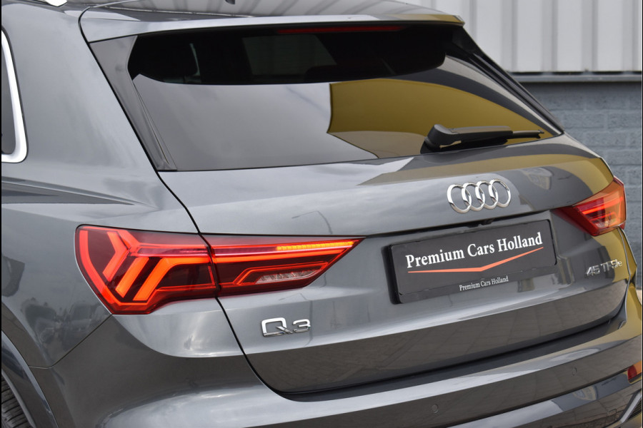 Audi Q3 45 TFSI e S-Line 245 Pk Pano Memory Sfeer Matrix 360 Camera ACC Keyless Vol Lederen Sportstoelen 20 Inch