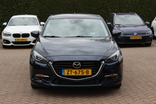 Mazda 3 2.2 SkyActiv-D 150 GT-M / Camera / Head-up / Leder / Keyless / Navigatie / 18'' / Stuur+Stoelverwarming / DAB / ACC