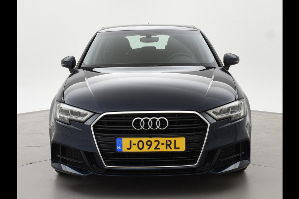 Audi A3 Sportback 40 TFSI 190 PK S-TONIC AUT. DESIGN PRO LINE *COSMOSBLAUW METALLIC* + CARPLAY | STOEL/STUURVERW. | 18 INCH