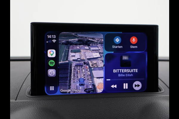 Audi A3 Sportback 40 TFSI 190 PK S-TONIC AUT. DESIGN PRO LINE *COSMOSBLAUW METALLIC* + CARPLAY | STOEL/STUURVERW. | 18 INCH
