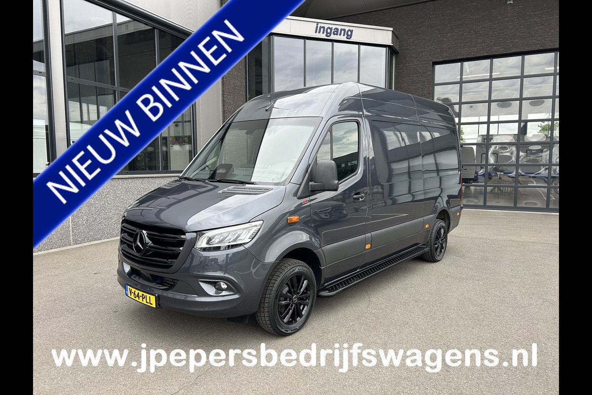 Mercedes-Benz Sprinter 317 CDI L2 H2 Pro LED / MBUX / Navigatie / Camera / Parkeersensoren / Cruise control / Airco / 270 Graden achterdeuren