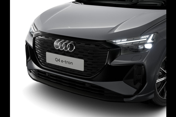 Audi Q4 e-tron 40 Launch edition S Competition 77 kWh 204pk | Panoramadak | Elektrisch verstelbare stoelen | Sonos Audio | Jhead up Display | Keyless |