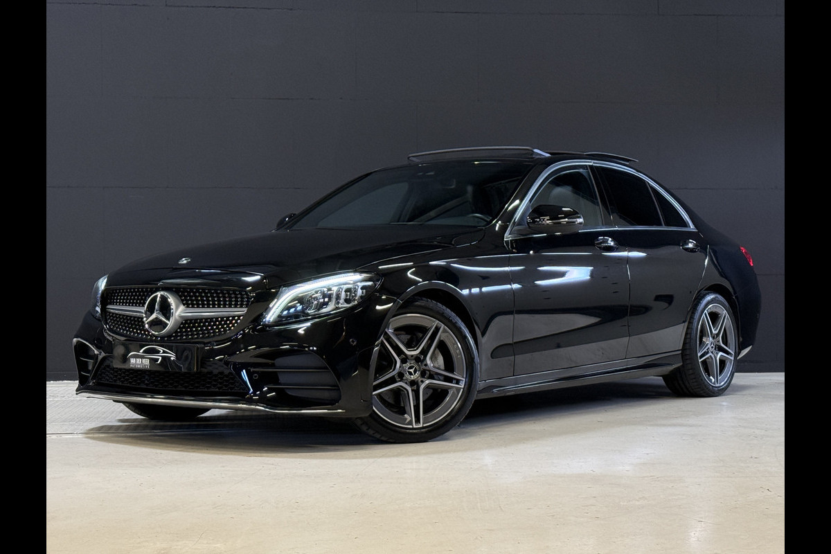 Mercedes-Benz C-Klasse 180 Business Solution AMG | Pano | 22.000km NAP | Leder | Sfeerverlichting | Apple Carplay