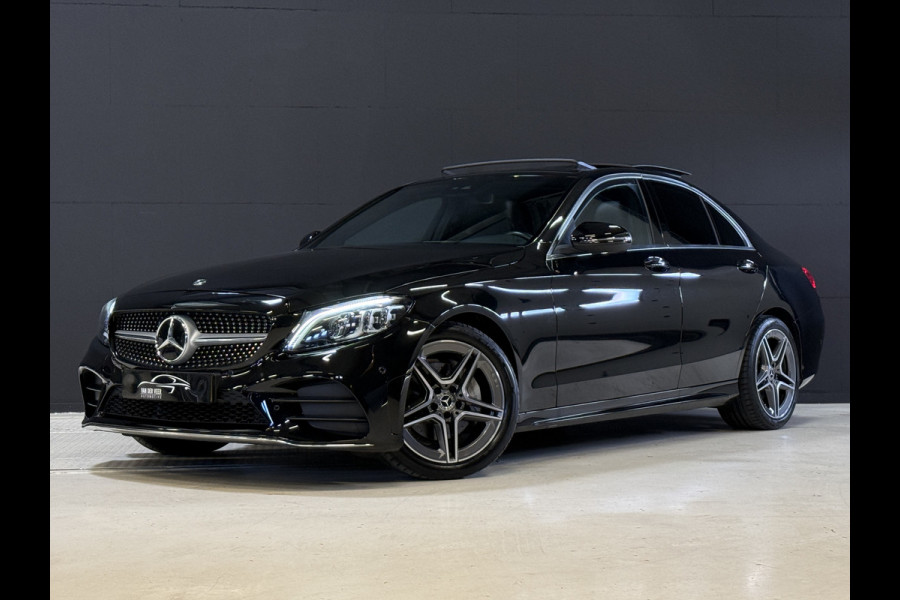 Mercedes-Benz C-Klasse 180 Business Solution AMG | Pano | 22.000km NAP | Leder | Sfeerverlichting | Apple Carplay