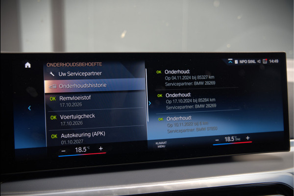 BMW i4 eDrive40 84 kWh | Stoelverwarming | Stuurverwarming | Apple Carplay | Adaptive Cruise Control | Memory Seat | Trekhaak | Camera | Parkeersensoren | Navigatie | Ambiance Verlichting | HIFI | SOH 96.52% |