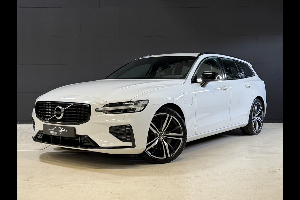 Volvo V60 2.0 T8 Recharge AWD R-Design | Elektr. trekhaak | Camera | Stoel/stuurverwarming | Carplay | Adaptive cruise