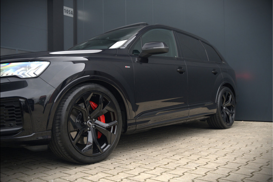 Audi Q7 55 TFSI e quattro Pro Line S S-Line | Bang & Olufsen | Panoramadak | Stoelverwarming | Stuurverwarming | Luchtvering | Head-Up Display | Memory Seats | Matrix LED | Apple Carplay | Adaptrive Cruise Control | Ambiance Verlichtin