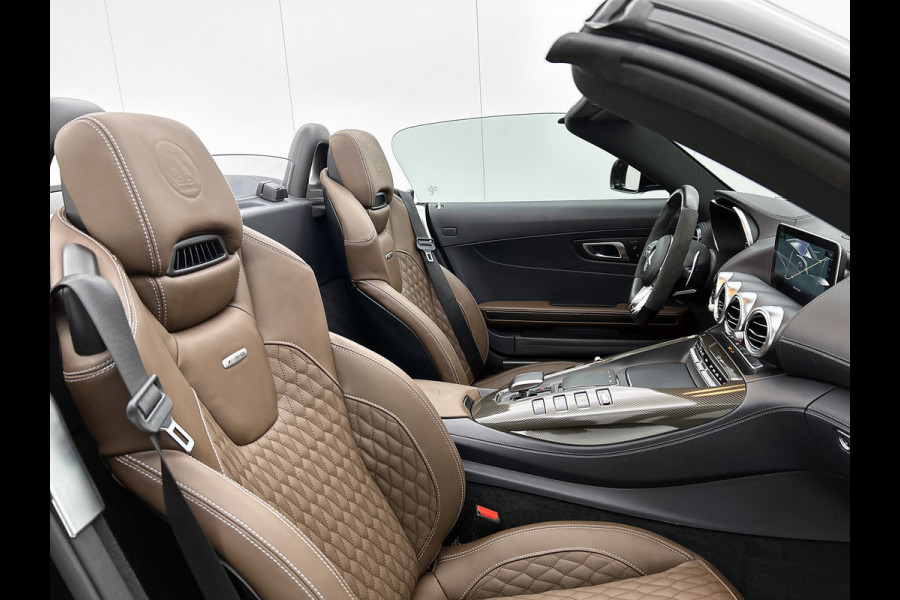 Mercedes-Benz AMG GT Roadster 4.0 Premium | 476 pk | V8 | Airscarf | Distronic | AMG sportuitlaat inschakelbaar | Car Play | Inclusief 12 Maanden Garantie.