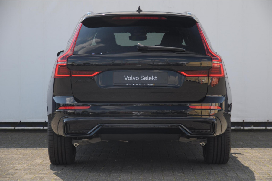 Volvo XC60 T6 350PK Automaat AWD Plus Black Edition / Elektrisch bedienbare voorstoelen met geheugen/ Stoelverwarming/ Stuurverwarming/ Harman Kardon audio/ 360 Camera/