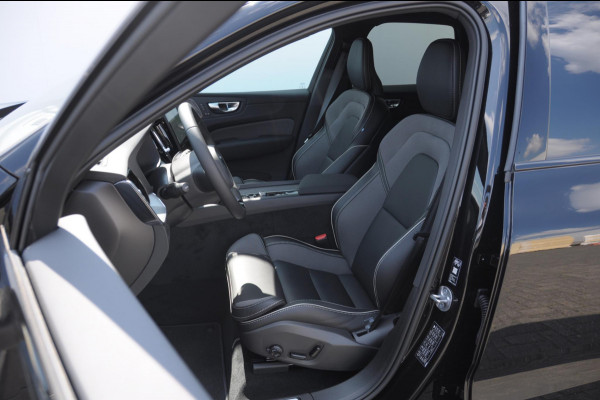 Volvo XC60 T6 350PK Automaat AWD Plus Black Edition / Elektrisch bedienbare voorstoelen met geheugen/ Stoelverwarming/ Stuurverwarming/ Harman Kardon audio/ 360 Camera/