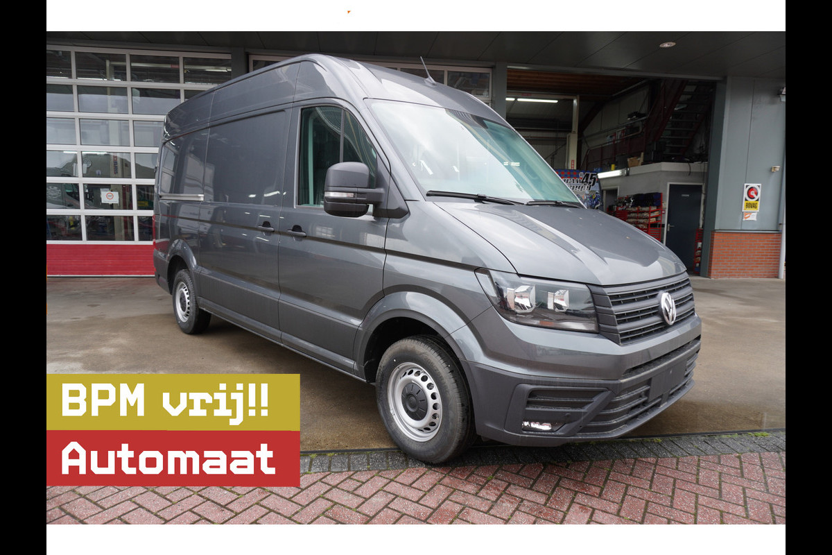 Volkswagen Crafter 35 2.0 TDI 141 PK L3H3 Automaat Nr. V042 | Airco | Cruise | Navi | Betimmering