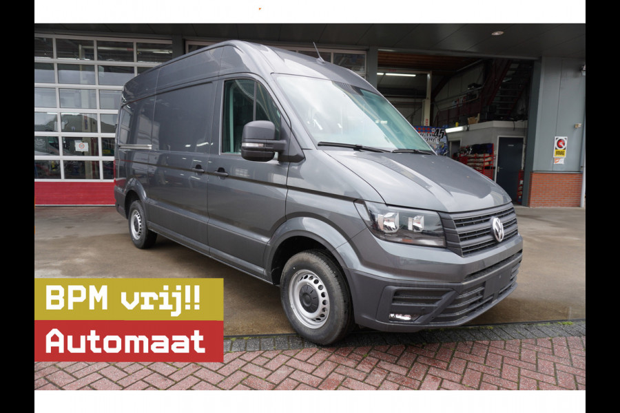 Volkswagen Crafter 35 2.0 TDI 141 PK L3H3 Automaat Nr. V042 | Airco | Cruise | Navi | Betimmering