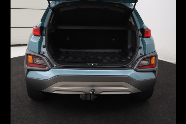 Hyundai Kona 1.6 GDI HEV Premium | 1e eigenaar | Stoelventilatie | Leder | Adaptive cruise | Head-Up | Trekhaak | Achterbankverwarming | Carplay | Navigatie | Keyless | Krell Audio | Side Assist | Stoelverwarming