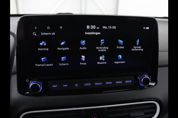 Hyundai Kona 1.6 GDI HEV Premium | 1e eigenaar | Stoelventilatie | Leder | Adaptive cruise | Head-Up | Trekhaak | Achterbankverwarming | Carplay | Navigatie | Keyless | Krell Audio | Side Assist | Stoelverwarming