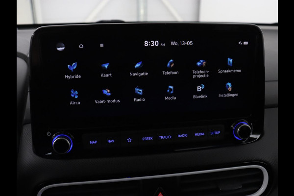 Hyundai Kona 1.6 GDI HEV Premium | 1e eigenaar | Stoelventilatie | Leder | Adaptive cruise | Head-Up | Trekhaak | Achterbankverwarming | Carplay | Navigatie | Keyless | Krell Audio | Side Assist | Stoelverwarming