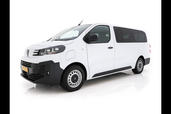 Peugeot e-Expert Long 75 kWh Facelift [ 9-Pers. ] [ 3-Fase-11 kW] {SOH-98%} (INCL-BTW) *NAVI-FULLMAP | CAMERA | DIGI-COCKPIT | COMFORTSEATS | DAB | PRIVACY-GLASS | SHIFTPADDLES | AIRCO | CRUISE | PDC*
