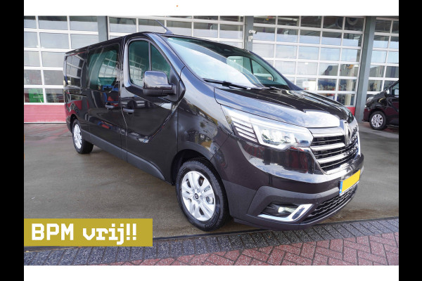 Renault Trafic 2.0 Blue dCi 130PK T29 L2H1 Advance Dubbelcabine Nr. V159 | Airco | Cruise | Camera |Trekhaak | Apple CP| Betimmering | 17"LM Velgen
