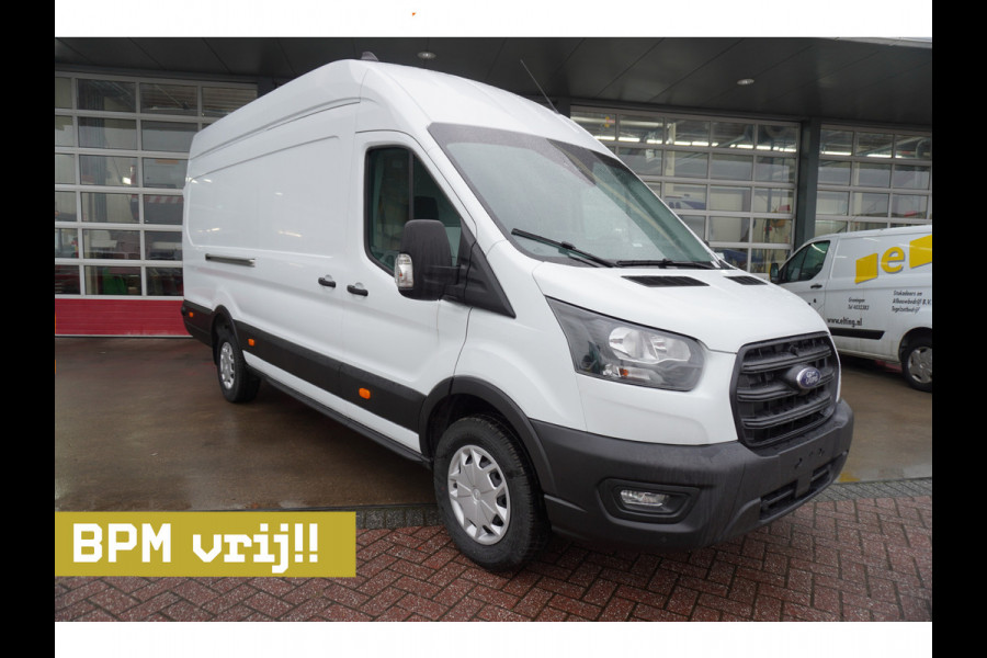 Ford Transit 350E 2.0 TDCI 130PK L4H3 Trend Nr. V202 | Airco | Cruise | Navi | Trekhaak