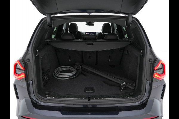 BMW iX3 High Executive 80 kWh Facelift [ 3-Fase-11kW) ] {SOH-100%} (INCL-BTW) Aut. *PANO | LEATHER | ADAPTIVE-CRUISE | FULL-LED | HARMAN/KARDON | TOPVIEW | MEMORY-PACK | BLINDSPOT | DIGI-COCKPIT | HEATED-COMFORTSEATS | DAB+ | NAVI-FULLMAP | HEAD-UP | 20''ALU