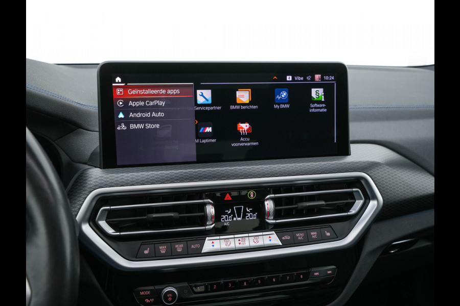 BMW iX3 High Executive 80 kWh Facelift [ 3-Fase-11kW) ] {SOH-100%} (INCL-BTW) Aut. *PANO | LEATHER | ADAPTIVE-CRUISE | FULL-LED | HARMAN/KARDON | TOPVIEW | MEMORY-PACK | BLINDSPOT | DIGI-COCKPIT | HEATED-COMFORTSEATS | DAB+ | NAVI-FULLMAP | HEAD-UP | 20''ALU