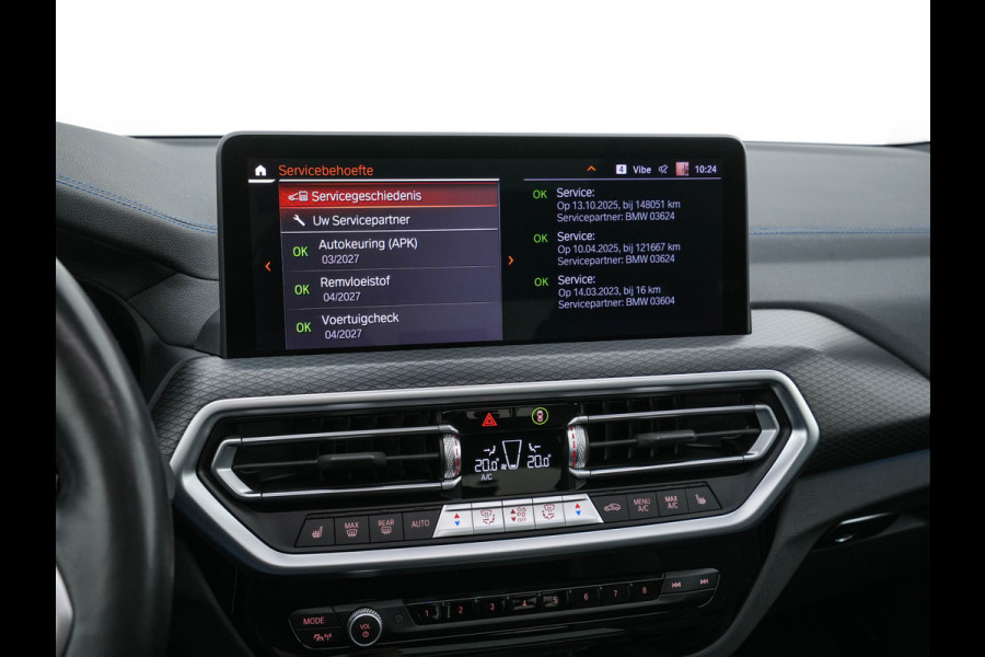 BMW iX3 High Executive 80 kWh Facelift [ 3-Fase-11kW) ] {SOH-100%} (INCL-BTW) Aut. *PANO | LEATHER | ADAPTIVE-CRUISE | FULL-LED | HARMAN/KARDON | TOPVIEW | MEMORY-PACK | BLINDSPOT | DIGI-COCKPIT | HEATED-COMFORTSEATS | DAB+ | NAVI-FULLMAP | HEAD-UP | 20''ALU