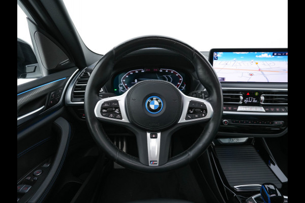 BMW iX3 High Executive 80 kWh Facelift [ 3-Fase-11kW) ] {SOH-100%} (INCL-BTW) Aut. *PANO | LEATHER | ADAPTIVE-CRUISE | FULL-LED | HARMAN/KARDON | TOPVIEW | MEMORY-PACK | BLINDSPOT | DIGI-COCKPIT | HEATED-COMFORTSEATS | DAB+ | NAVI-FULLMAP | HEAD-UP | 20''ALU