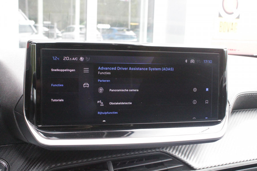 Peugeot 2008 1.2 Hybrid 145PK AUTOMAAT GT | ELEKTRISCH BEDIENBARE BESTUURDERSSTOEL | NAVIGATIE | FULL LED KOPLAMPEN | DRAADLOZE APPLE CARPLAY/ANDROID AUTO | ADAPTIVE CRUISE CONTROL | CAMERA VOOR + ACHTER | CLIMATE CONTROL | LICHTMETALEN VELGEN 17" | KEYLESS ENTRY/START | DAB+ RADIO | ALCANTARA/LEDEREN BEKLEDING  | DODEHOEK DETECTIE | PARKEERSENSOREN VOOR + ACHTER | STOEL VERWARMING | DRAADLOZE TELEFOONLADER |