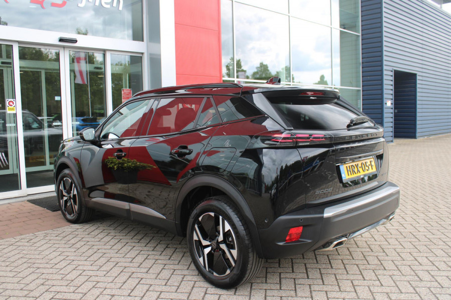 Peugeot 2008 1.2 Hybrid 145PK AUTOMAAT GT | ELEKTRISCH BEDIENBARE BESTUURDERSSTOEL | NAVIGATIE | FULL LED KOPLAMPEN | DRAADLOZE APPLE CARPLAY/ANDROID AUTO | ADAPTIVE CRUISE CONTROL | CAMERA VOOR + ACHTER | CLIMATE CONTROL | LICHTMETALEN VELGEN 17" | KEYLESS ENTRY/START | DAB+ RADIO | ALCANTARA/LEDEREN BEKLEDING  | DODEHOEK DETECTIE | PARKEERSENSOREN VOOR + ACHTER | STOEL VERWARMING | DRAADLOZE TELEFOONLADER |