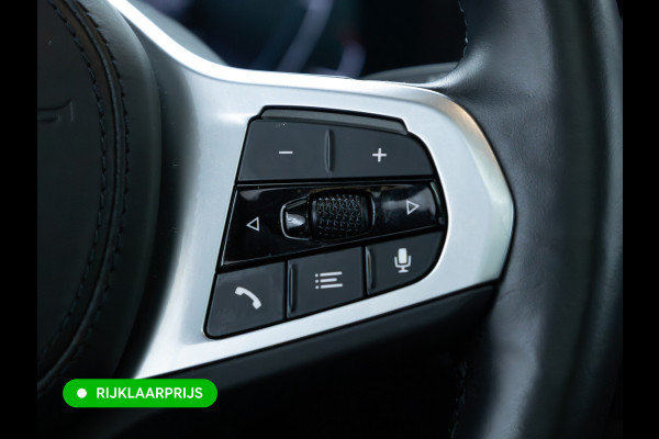 BMW iX3 M-Sport High Executive 80 kWh | Pano | Leder | Led | Shadowline | Stoelverwarming | Camera | Carbon black metallic