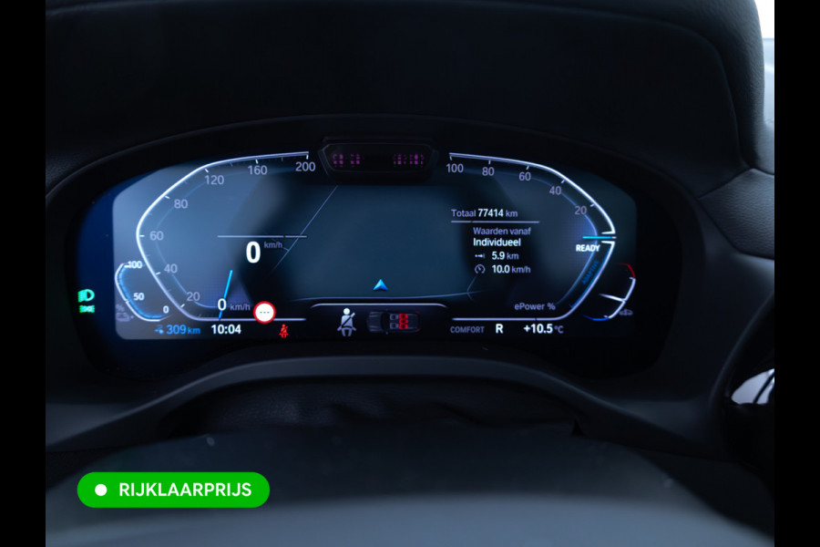 BMW iX3 M-Sport High Executive 80 kWh | Pano | Leder | Led | Shadowline | Stoelverwarming | Camera | Carbon black metallic