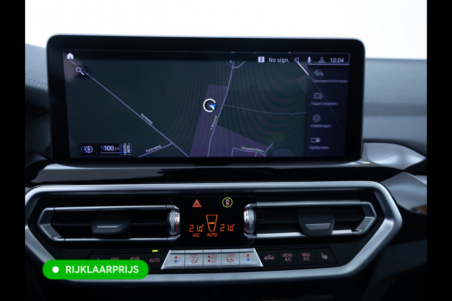 BMW iX3 M-Sport High Executive 80 kWh | Pano | Leder | Led | Shadowline | Stoelverwarming | Camera | Carbon black metallic