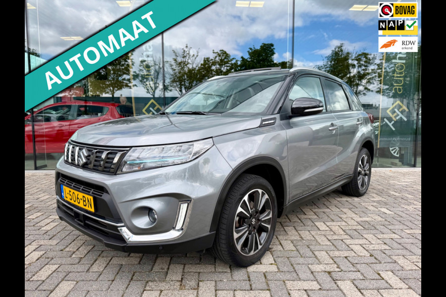 Suzuki Vitara 1.4 automaat Style Smart Hybrid, 1e eigenaar, Pano, CarPlay, Leder
