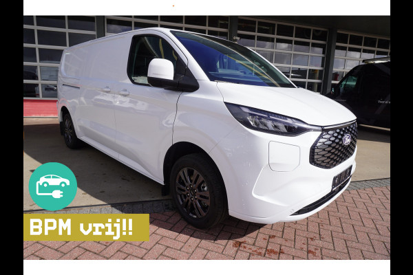 Ford E-Transit Cust. 320L L2H1 Limited 65 kWh 160KW/218PK Automaat met POWERPACK Nr. V044 | Airco | Cruise | Apple CP- Android auto | Trekhaak