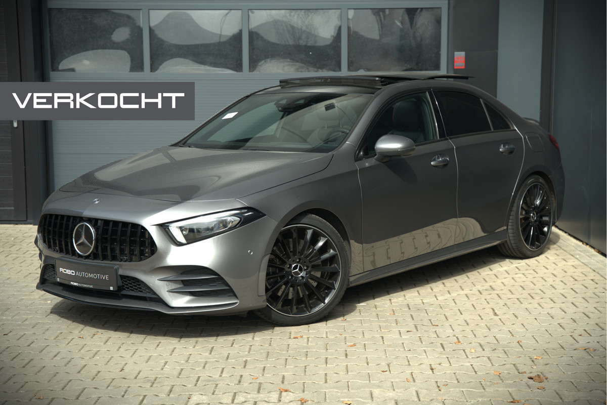 Mercedes-Benz A-Klasse 200 Launch Edition Premium Plus AMG | Stoelverwarming | Head-Up Display | 360 Camera | Adaptive Cruise Control Ambiance Verlichting | Multibeam | Keyless | Memory Seat | Navigatie |