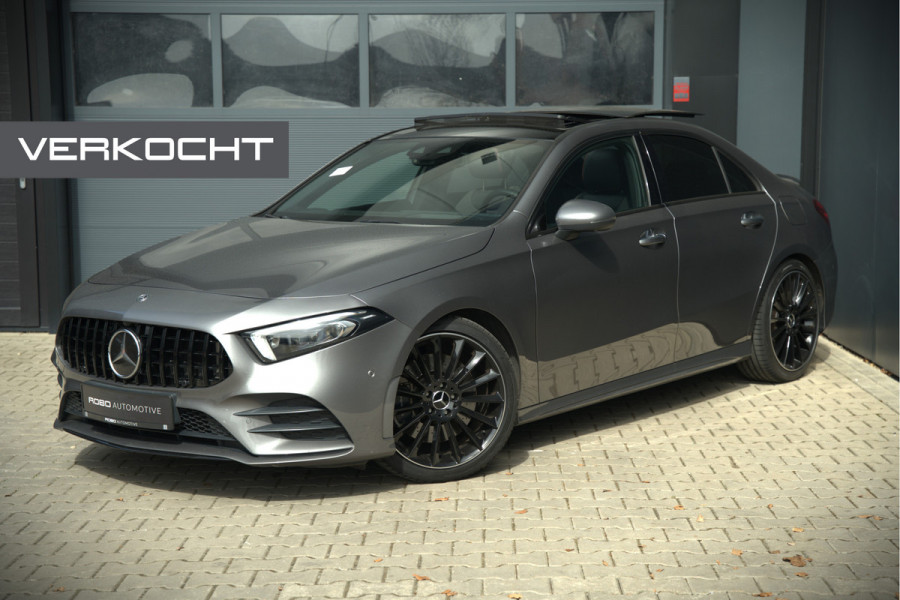 Mercedes-Benz A-Klasse 200 Launch Edition Premium Plus AMG | Stoelverwarming | Head-Up Display | 360 Camera | Adaptive Cruise Control Ambiance Verlichting | Multibeam | Keyless | Memory Seat | Navigatie |