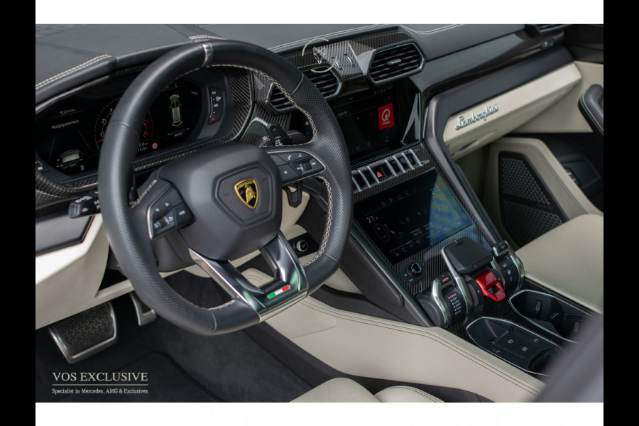 Lamborghini Urus 4.0 V8 BTW Full Carbon in- & exterieur|B&O Advanced 3D|ANIMA|Ceramic|Massage|Keyless|HUD|23"|Pano|Softclose