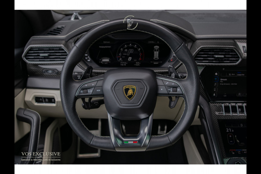 Lamborghini Urus 4.0 V8 BTW Full Carbon in- & exterieur|B&O Advanced 3D|ANIMA|Ceramic|Massage|Keyless|HUD|23"|Pano|Softclose